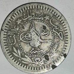 OSMANLI DÖNEMİ  MEHMET REŞAT  1327 /5      40 PARA