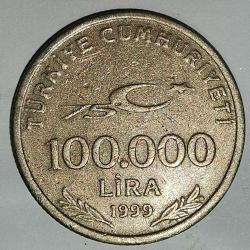 TÜRKİYE  2000   100.000  LİRA