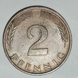 ALMANYA 1980 G   2 PFENNIG