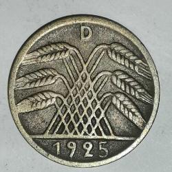 ALMANYASI   1925  D    5   PFENNIG