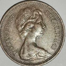 İNGİLTERE  1975   1  PENNY