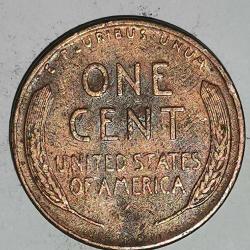 AMERİKA 1956 D  1 CENT  BUĞDAY CENTİ