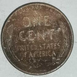 AMERİKA 1952  1 CENT  BUĞDAY CENTİ