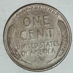 AMERİKA 1957    1 CENT  BUĞDAY CENTİ