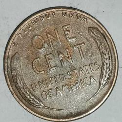 AMERİKA 1942    1 CENT  BUĞDAY CENTİ
