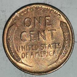 AMERİKA 1956    1 CENT  BUĞDAY CENTİ