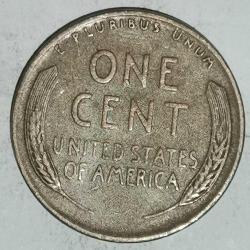 AMERİKA 1951    1 CENT  BUĞDAY CENTİ