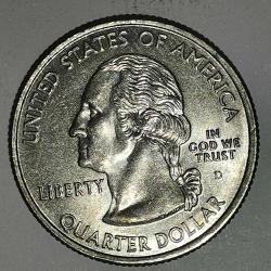 AMERİKA  2006 D   25 CENT  HATIRA 50 Eyalet Çeyreklikleri - Nevada