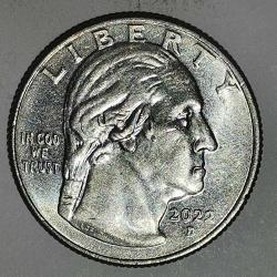 AMERİKA  2022 D    25 CENT  HATIRA Amerikan Kadınları - Wilma Mankiller