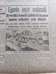 Cumhuriyet Gazetesi - 28 Eylül 1944 - Dünü anlatmak yarını görmek yazan Nadir Nadi Başmakale - müttefikler dün Arnavutluğa çıktılar - havadan indirilen ve denizden taşınan büyük kuvvetlerle Balkanların istilasına başlandı - hedef Balkanlar'daki Alman ordusunun ricat yolunu kesmek - Alman topraklarında ilerleyen müttefik motorlu kolları fotoğraf- Rhin bölgesindeki savaş - peştede nümayişler - Bulgaristan mütareke için hala davet edilmedi - Beynelmilel emniyet teşkilatı - belediye zeytinyağı satışlarını durdurdu - Baltık seferinin nihai savaşı - Preveze zaferi - Barbaros türbesi önünde Dün yapılan törenden fotoğraf - Cemal Nadir Karikatür - beyinler morgu - ressamlarımız ve yurdumuz Yazan İsmail Habip Sevük - havagazı şirketi belediyeye geçti - Elbasan arnavutların elinde - kanser hastalığı hakkında mühim tetkikler - sinema yıldızı Danielle Darrieux'ye suikast yapıldı - Ege'nin incir mahsulü fotoğraf - edebiyat bahisleri Ahmet Rasim yazan Baki Süha Edipoğlu - sahte aşıklar filmi Saray'da
