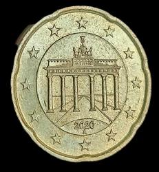 Almanya 2020 A 20 Euro Cent