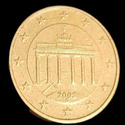 Almanya 2002 G 10 Euro Cent