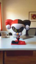 Tweety DC Justice League Batman Harley Quinn Kostümünde Tweety - Gözler Hologramlı & 7 cm