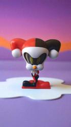 Tweety DC Justice League Batman Harley Quinn Kostümünde Tweety - Gözler Hologramlı & 7 cm