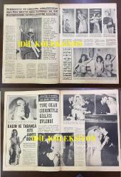 FOTO MAGAZİN, RADYO, SİNEMA ve EĞLENCE DERGİSİ(MECMUASI) - 12 OCAK 1966 - SAYI:42 - BABASI SELMA GÜNERİ'Yİ DANSÖZ YAPIP GÖBEK ATTIRDI - GÖNÜL YAZAR 1966 GECELERİNİ ANLATIYOR - HIRSIZLAR, FİLİZ AKIN, SEVDA FERDAĞ, NİLÜFER AYDAN ve GÜLCAN SEVİM'İN ŞÖHRETİNİ ÇALDI - MUZAFFER AKGÜN'ÜN MİNİK MAYMUNU TÜRKÜ ÖĞRENİYOR - TUNÇ OKAN GİZLİCE EVLENDİ - EDİZ HUN, SOPHIA LOREN'LE OYNAYACAK - DANSÖZ SEVDA SERDAĞ - ZELİHA ÇOBANGELDİ RÖPORTAJI - MUZAFFER AKGÜN RÖPORTAJI - ORYANTAL NÜZHET BİRSEL, BEDİA MUVAHHİT, BELGİN DORUK, HİCRİ AKBAŞLI - LALE ORALOĞLU - RÜÇHAN ÇAMAY & SADRİ ALIŞIK - NAZIM KALKAVAN - KUTSİ BEĞDEŞ - MUALLA MUKADDER & BATANAY RESTORANI - HALDUN DORMEN - FERİT AVNİ SÖZEN, NECMİ RIZA AHISKAN, ÇOLPAN İLHAN, GALİP SAN & SEMA ÖZCAN - SİBEL GÖKSEL - UĞUR TERZİOĞLU - NEŞE CAN ''TRT SEVMEDİĞİ SANATÇILARIN MUKAVELELERİNİ FESHEDİYOR'' - ZEKİ MÜREN - MERAL ARMAĞAN -YAŞAR ÖZEL & SANİYE CAN - MUZAFFER İLKAR - TÜRKAN ŞORAY, HÜSEYİN PEYDA'YI BEĞENMEDİ, FATMA GİRİK, NURİ SESİGÜZEL
