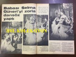 FOTO MAGAZİN, RADYO, SİNEMA ve EĞLENCE DERGİSİ(MECMUASI) - 12 OCAK 1966 - SAYI:42 - BABASI SELMA GÜNERİ'Yİ DANSÖZ YAPIP GÖBEK ATTIRDI - GÖNÜL YAZAR 1966 GECELERİNİ ANLATIYOR - HIRSIZLAR, FİLİZ AKIN, SEVDA FERDAĞ, NİLÜFER AYDAN ve GÜLCAN SEVİM'İN ŞÖHRETİNİ ÇALDI - MUZAFFER AKGÜN'ÜN MİNİK MAYMUNU TÜRKÜ ÖĞRENİYOR - TUNÇ OKAN GİZLİCE EVLENDİ - EDİZ HUN, SOPHIA LOREN'LE OYNAYACAK - DANSÖZ SEVDA SERDAĞ - ZELİHA ÇOBANGELDİ RÖPORTAJI - MUZAFFER AKGÜN RÖPORTAJI - ORYANTAL NÜZHET BİRSEL, BEDİA MUVAHHİT, BELGİN DORUK, HİCRİ AKBAŞLI - LALE ORALOĞLU - RÜÇHAN ÇAMAY & SADRİ ALIŞIK - NAZIM KALKAVAN - KUTSİ BEĞDEŞ - MUALLA MUKADDER & BATANAY RESTORANI - HALDUN DORMEN - FERİT AVNİ SÖZEN, NECMİ RIZA AHISKAN, ÇOLPAN İLHAN, GALİP SAN & SEMA ÖZCAN - SİBEL GÖKSEL - UĞUR TERZİOĞLU - NEŞE CAN ''TRT SEVMEDİĞİ SANATÇILARIN MUKAVELELERİNİ FESHEDİYOR'' - ZEKİ MÜREN - MERAL ARMAĞAN -YAŞAR ÖZEL & SANİYE CAN - MUZAFFER İLKAR - TÜRKAN ŞORAY, HÜSEYİN PEYDA'YI BEĞENMEDİ, FATMA GİRİK, NURİ SESİGÜZEL