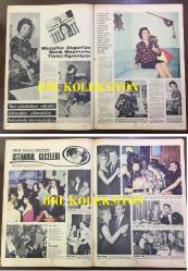 FOTO MAGAZİN, RADYO, SİNEMA ve EĞLENCE DERGİSİ(MECMUASI) - 12 OCAK 1966 - SAYI:42 - BABASI SELMA GÜNERİ'Yİ DANSÖZ YAPIP GÖBEK ATTIRDI - GÖNÜL YAZAR 1966 GECELERİNİ ANLATIYOR - HIRSIZLAR, FİLİZ AKIN, SEVDA FERDAĞ, NİLÜFER AYDAN ve GÜLCAN SEVİM'İN ŞÖHRETİNİ ÇALDI - MUZAFFER AKGÜN'ÜN MİNİK MAYMUNU TÜRKÜ ÖĞRENİYOR - TUNÇ OKAN GİZLİCE EVLENDİ - EDİZ HUN, SOPHIA LOREN'LE OYNAYACAK - DANSÖZ SEVDA SERDAĞ - ZELİHA ÇOBANGELDİ RÖPORTAJI - MUZAFFER AKGÜN RÖPORTAJI - ORYANTAL NÜZHET BİRSEL, BEDİA MUVAHHİT, BELGİN DORUK, HİCRİ AKBAŞLI - LALE ORALOĞLU - RÜÇHAN ÇAMAY & SADRİ ALIŞIK - NAZIM KALKAVAN - KUTSİ BEĞDEŞ - MUALLA MUKADDER & BATANAY RESTORANI - HALDUN DORMEN - FERİT AVNİ SÖZEN, NECMİ RIZA AHISKAN, ÇOLPAN İLHAN, GALİP SAN & SEMA ÖZCAN - SİBEL GÖKSEL - UĞUR TERZİOĞLU - NEŞE CAN ''TRT SEVMEDİĞİ SANATÇILARIN MUKAVELELERİNİ FESHEDİYOR'' - ZEKİ MÜREN - MERAL ARMAĞAN -YAŞAR ÖZEL & SANİYE CAN - MUZAFFER İLKAR - TÜRKAN ŞORAY, HÜSEYİN PEYDA'YI BEĞENMEDİ, FATMA GİRİK, NURİ SESİGÜZEL