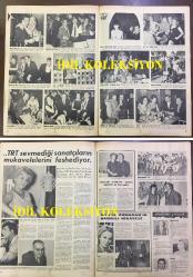 FOTO MAGAZİN, RADYO, SİNEMA ve EĞLENCE DERGİSİ(MECMUASI) - 12 OCAK 1966 - SAYI:42 - BABASI SELMA GÜNERİ'Yİ DANSÖZ YAPIP GÖBEK ATTIRDI - GÖNÜL YAZAR 1966 GECELERİNİ ANLATIYOR - HIRSIZLAR, FİLİZ AKIN, SEVDA FERDAĞ, NİLÜFER AYDAN ve GÜLCAN SEVİM'İN ŞÖHRETİNİ ÇALDI - MUZAFFER AKGÜN'ÜN MİNİK MAYMUNU TÜRKÜ ÖĞRENİYOR - TUNÇ OKAN GİZLİCE EVLENDİ - EDİZ HUN, SOPHIA LOREN'LE OYNAYACAK - DANSÖZ SEVDA SERDAĞ - ZELİHA ÇOBANGELDİ RÖPORTAJI - MUZAFFER AKGÜN RÖPORTAJI - ORYANTAL NÜZHET BİRSEL, BEDİA MUVAHHİT, BELGİN DORUK, HİCRİ AKBAŞLI - LALE ORALOĞLU - RÜÇHAN ÇAMAY & SADRİ ALIŞIK - NAZIM KALKAVAN - KUTSİ BEĞDEŞ - MUALLA MUKADDER & BATANAY RESTORANI - HALDUN DORMEN - FERİT AVNİ SÖZEN, NECMİ RIZA AHISKAN, ÇOLPAN İLHAN, GALİP SAN & SEMA ÖZCAN - SİBEL GÖKSEL - UĞUR TERZİOĞLU - NEŞE CAN ''TRT SEVMEDİĞİ SANATÇILARIN MUKAVELELERİNİ FESHEDİYOR'' - ZEKİ MÜREN - MERAL ARMAĞAN -YAŞAR ÖZEL & SANİYE CAN - MUZAFFER İLKAR - TÜRKAN ŞORAY, HÜSEYİN PEYDA'YI BEĞENMEDİ, FATMA GİRİK, NURİ SESİGÜZEL