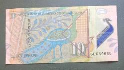 Makedonya 2020 10 Dinar