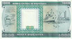 Moritanya 1000 Ouguiya 1989 emisyon