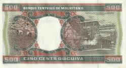 Moritanya 100, 200 500 Ouguiya 2002 emisyon