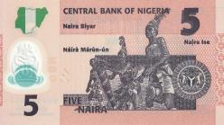 Nijerya 5, 10, 20, 50, 100 Naira