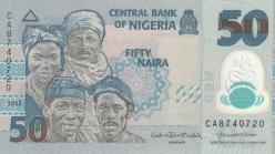 Nijerya 5, 10, 20, 50, 100 Naira