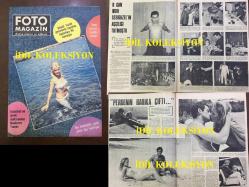 FOTO MAGAZİN, RADYO, SİNEMA ve EĞLENCE DERGİSİ(MECMUASI) - 29 ARALIK 1965 - SAYI: 40 -NESTEREN TAMER RÖPORTAJI - POP DETERJAN SEMRA SAR REKLAMI - BU ESMER KADINLARA DİKKAT! NURTEN BİNOL, BİRSEN SARANKER, HANİFE SOYUTÜRK, TÜLİN TOK - FİKRET HAKAN, OSMAN F. SEDEN - BÜGE KARMAN - PATRICIA CARLI - AJDA PEKKAN, ARAM GÜLYÜZ, AKIN ERKAN - EKREM BORA - GÖKSEL ARSOY - SALİH GÜNEY & SEVİNÇ - GÜLEN ÇIPÇAK - SEMİH TUĞLU - VAKKO'NUN SAHİBİ MÖSYÖ VİTALİ, KLÜB X - EROL BÜYÜKBURÇ - FAHRETTİN ASLAN - GÖNÜL YAZAR & FRANÇOİS HARDY - LALE BELKIS - FRIDA BOCCARA - NURİ SESİGÜZEL ÖZEL SAYFALARI - JEAN PAUL BELMONDO & URSULA ANDRESS - JAMES STACEY - SYLVIE VARTAN - İLK STRİPTİZ YILDIZI GÖNÜL KORAY - KEŞANLI ÜÇÜZLER - İSTANBUL'DAKİ ADAM FOTOROMANI, SYLVIA COSINA - TURSİL 1960'LAR REKLAMI