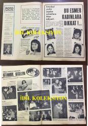 FOTO MAGAZİN, RADYO, SİNEMA ve EĞLENCE DERGİSİ(MECMUASI) - 29 ARALIK 1965 - SAYI: 40 -NESTEREN TAMER RÖPORTAJI - POP DETERJAN SEMRA SAR REKLAMI - BU ESMER KADINLARA DİKKAT! NURTEN BİNOL, BİRSEN SARANKER, HANİFE SOYUTÜRK, TÜLİN TOK - FİKRET HAKAN, OSMAN F. SEDEN - BÜGE KARMAN - PATRICIA CARLI - AJDA PEKKAN, ARAM GÜLYÜZ, AKIN ERKAN - EKREM BORA - GÖKSEL ARSOY - SALİH GÜNEY & SEVİNÇ - GÜLEN ÇIPÇAK - SEMİH TUĞLU - VAKKO'NUN SAHİBİ MÖSYÖ VİTALİ, KLÜB X - EROL BÜYÜKBURÇ - FAHRETTİN ASLAN - GÖNÜL YAZAR & FRANÇOİS HARDY - LALE BELKIS - FRIDA BOCCARA - NURİ SESİGÜZEL ÖZEL SAYFALARI - JEAN PAUL BELMONDO & URSULA ANDRESS - JAMES STACEY - SYLVIE VARTAN - İLK STRİPTİZ YILDIZI GÖNÜL KORAY - KEŞANLI ÜÇÜZLER - İSTANBUL'DAKİ ADAM FOTOROMANI, SYLVIA COSINA - TURSİL 1960'LAR REKLAMI