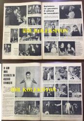 FOTO MAGAZİN, RADYO, SİNEMA ve EĞLENCE DERGİSİ(MECMUASI) - 29 ARALIK 1965 - SAYI: 40 -NESTEREN TAMER RÖPORTAJI - POP DETERJAN SEMRA SAR REKLAMI - BU ESMER KADINLARA DİKKAT! NURTEN BİNOL, BİRSEN SARANKER, HANİFE SOYUTÜRK, TÜLİN TOK - FİKRET HAKAN, OSMAN F. SEDEN - BÜGE KARMAN - PATRICIA CARLI - AJDA PEKKAN, ARAM GÜLYÜZ, AKIN ERKAN - EKREM BORA - GÖKSEL ARSOY - SALİH GÜNEY & SEVİNÇ - GÜLEN ÇIPÇAK - SEMİH TUĞLU - VAKKO'NUN SAHİBİ MÖSYÖ VİTALİ, KLÜB X - EROL BÜYÜKBURÇ - FAHRETTİN ASLAN - GÖNÜL YAZAR & FRANÇOİS HARDY - LALE BELKIS - FRIDA BOCCARA - NURİ SESİGÜZEL ÖZEL SAYFALARI - JEAN PAUL BELMONDO & URSULA ANDRESS - JAMES STACEY - SYLVIE VARTAN - İLK STRİPTİZ YILDIZI GÖNÜL KORAY - KEŞANLI ÜÇÜZLER - İSTANBUL'DAKİ ADAM FOTOROMANI, SYLVIA COSINA - TURSİL 1960'LAR REKLAMI