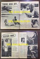 FOTO MAGAZİN, RADYO, SİNEMA ve EĞLENCE DERGİSİ(MECMUASI) - 29 ARALIK 1965 - SAYI: 40 -NESTEREN TAMER RÖPORTAJI - POP DETERJAN SEMRA SAR REKLAMI - BU ESMER KADINLARA DİKKAT! NURTEN BİNOL, BİRSEN SARANKER, HANİFE SOYUTÜRK, TÜLİN TOK - FİKRET HAKAN, OSMAN F. SEDEN - BÜGE KARMAN - PATRICIA CARLI - AJDA PEKKAN, ARAM GÜLYÜZ, AKIN ERKAN - EKREM BORA - GÖKSEL ARSOY - SALİH GÜNEY & SEVİNÇ - GÜLEN ÇIPÇAK - SEMİH TUĞLU - VAKKO'NUN SAHİBİ MÖSYÖ VİTALİ, KLÜB X - EROL BÜYÜKBURÇ - FAHRETTİN ASLAN - GÖNÜL YAZAR & FRANÇOİS HARDY - LALE BELKIS - FRIDA BOCCARA - NURİ SESİGÜZEL ÖZEL SAYFALARI - JEAN PAUL BELMONDO & URSULA ANDRESS - JAMES STACEY - SYLVIE VARTAN - İLK STRİPTİZ YILDIZI GÖNÜL KORAY - KEŞANLI ÜÇÜZLER - İSTANBUL'DAKİ ADAM FOTOROMANI, SYLVIA COSINA - TURSİL 1960'LAR REKLAMI