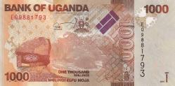 Uganda 1000 ve 2000 Şilin
