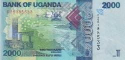 Uganda 1000 ve 2000 Şilin