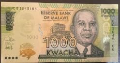 MALAWİ 1000  KWACHA  ÇİL 2020  KAĞIT PARA