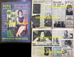 FOTO MAGAZİN, RADYO, SİNEMA ve EĞLENCE DERGİSİ(MECMUASI) - 25 MAYIS 1966 - SAYI: 61 - BÜLENT ORAL BÜFECİ OLDU, ORHAN ŞENER GAZİNOLARDA - GÖNÜL YAZAR'IN GECE HAYATI SOHBETLERİ, ZEKİ MÜREN - AYFER BAŞIBÜYÜK - GÜZİDE KASACI RÖPORTAJI - İRFAN ÖZBAKIR - AŞIK DAVUD SULART, YILDIZ TEZCAN, AŞIK ALİ İZZET - ÖMER İNÖNÜ, NECLA SARPER, YILDIZ ALPAR - KULÜP 12, NURAN AKSOY, KULÜP REŞAT, SELÇUK URAL, MUZAFFER TEMA - TERZİ MUALLA HANIM - HAYRİ BARAN, FİLİZ AKIŞIK, SADİ ÖNEL AHMET GERMERLİ, AYSEL ÖZNEL, AYLA AKIN - HALİL YILDIZ - ÖZDEMİR ÖZDEN, İSTANBUL RADYOSU - MEMURLUKTAN BÜFECİLİĞE, ŞARKICI BÜLENT ORAL KANTİN İŞLETİYOR - ZÜHRE VARIŞLI ÖZEL RÖPORTAJI - TÜLİN YAKARCELİK - KLARNET, EMİN CENKMEN - ŞÜKRÜ TUNAR - AYLA BÜYÜKATMAN RÖPORTAJI - ARKA KAPAK: BÜLENT ORAL - İdil Koleksiyon