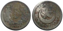 1939 Yılı 5 Kuruş TEMİZ