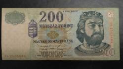 1998 YILI MACARİSTAN 200 FORİNT RESİMDE GÖRÜLDÜĞÜ GİBİ