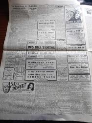 Cumhuriyet Gazetesi - 20 Aralık 1950 - Geç Kaldılar yazan Abidin Daver Başmakale - Eisenhower Atlantik ordusu komutanı oldu - Kore'de Kızıl Çinliler 39. Arz dairesi üzerinde toplandılar arz dairesi üzerinde toplandılar - Kore'de birliğimizin ele geçirdiği Kuzey Koreli kadın ve erkek casuslar fotoğraf - Kore'deki şehit Yaralı ve kayıplarımızı bildiren resmi tebliğ - Kore kahramanları Amerika'nın sesi radyosundan konuşacaklar - Maliye Bakanı Hasan Polatkan'ın bütçeye dair izahatı - cumhurbaşkanı Celal Bayar'ın gazetecilere çay ziyafeti - yeni denizaltılarımız Dün Amerika'dan geldiler fotoğraf - İngiltere'ye Marshall yardımı kesilecek - Karanlık Oda Yazan Peride Celal Yazı Dizisi - Iwo Jima Yanıyor filmi Marmara ve çemberlitaş sinemasında - ahiret yolcuları filmi yurt sinemasında - Amerikalı güreşçiler Yarın uçakla geliyorlar fotoğraflar - Yaşar Doğunun rakibi  Louis Heintz fotoğraf - Hamiyet Yüceses ve Ahmet Üstün Taksim kristal salonunda - Türkiye'den kore'dekilere mektup - Sümerbank