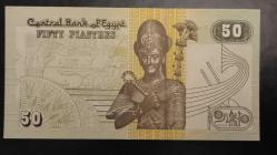 2007 YILI MISIR 50 PİASTERS  HİÇ KULLANILMAMIŞ