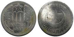 1938 Yılı 10 Kuruş ÇT