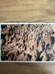 Zelve Kapadokya görselli turizm ve tanıtım bakanlığı kartpostal 16x10 cm ebatında