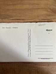 Zelve Kapadokya görselli turizm ve tanıtım bakanlığı kartpostal 16x10 cm ebatında