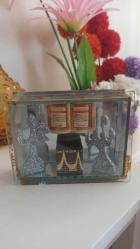 Kabe,Kur-an'ı Kerim Allah ve Muhammed camekan & 17 x 13 x 5 cm - açıklamayı okuyunuz