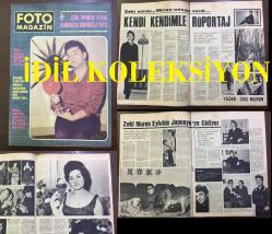 FOTO MAGAZİN, RADYO, SİNEMA ve EĞLENCE DERGİSİ(MECMUASI) - 6 NİSAN 1966 - SAYI: 54 - ZEKİ MÜREN KENDİ KENDİSİYLE RÖPORTAJ YAPTI - ''GÖNÜL AKKOR ''BİRAZ KÜL BİRAZ DUMAN'' FİLMİNDE OYNUYOR' '- SEVİM TANÜREK AMELİYAT OLACAK - HAMİYET ATASOY - NURİ SESİGÜZEL - PERİHAN SÖZERİ - ÜSKÜDAR MÜZİK CEMİYETİ KONSERİ - GÖNÜL YAZAR'IN KALEMİNDEN İSTANBUL GECELERİ - THOMAS RAINER - VURAL CANTÜRK - YILMAZ AKAR - ERCÜMENT BATANAY - İNCİ KORAY - AYFER FERAY - PERVİN PAR - RUKİYE GÖREÇ - LALE SARI - NİHAT LEVİ - SEVİM ÖZER - ALAEDDİN YAVAŞÇA BİR ŞARKIYI 172 KURUŞA OKUYOR - TÜLİN KORMAN KÖPEKLERİNİ TURNEYE ÇIKARIYOR - TÜLİN KORMAN RÖPORTAJI - ADNAN ÖZTRAK - AKA GÜNDÜZ - ŞARKICI ve TÜRKÜCÜLERİN ARABALARI - MUALLA MUKADDER - NEZAHAT BAYRAM - AHMET SEZGİN - NURETTİN ÇAMLIDAĞ - NEŞE CAN - NURİ SESİGÜZEL - GÜNERİ TECER - FATMA GİRİK - NERİMAN KÖKSAL - AJDA PEKKAN - VAHİ ÖZ