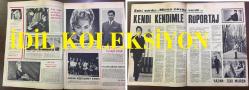 FOTO MAGAZİN, RADYO, SİNEMA ve EĞLENCE DERGİSİ(MECMUASI) - 6 NİSAN 1966 - SAYI: 54 - ZEKİ MÜREN KENDİ KENDİSİYLE RÖPORTAJ YAPTI - ''GÖNÜL AKKOR ''BİRAZ KÜL BİRAZ DUMAN'' FİLMİNDE OYNUYOR' '- SEVİM TANÜREK AMELİYAT OLACAK - HAMİYET ATASOY - NURİ SESİGÜZEL - PERİHAN SÖZERİ - ÜSKÜDAR MÜZİK CEMİYETİ KONSERİ - GÖNÜL YAZAR'IN KALEMİNDEN İSTANBUL GECELERİ - THOMAS RAINER - VURAL CANTÜRK - YILMAZ AKAR - ERCÜMENT BATANAY - İNCİ KORAY - AYFER FERAY - PERVİN PAR - RUKİYE GÖREÇ - LALE SARI - NİHAT LEVİ - SEVİM ÖZER - ALAEDDİN YAVAŞÇA BİR ŞARKIYI 172 KURUŞA OKUYOR - TÜLİN KORMAN KÖPEKLERİNİ TURNEYE ÇIKARIYOR - TÜLİN KORMAN RÖPORTAJI - ADNAN ÖZTRAK - AKA GÜNDÜZ - ŞARKICI ve TÜRKÜCÜLERİN ARABALARI - MUALLA MUKADDER - NEZAHAT BAYRAM - AHMET SEZGİN - NURETTİN ÇAMLIDAĞ - NEŞE CAN - NURİ SESİGÜZEL - GÜNERİ TECER - FATMA GİRİK - NERİMAN KÖKSAL - AJDA PEKKAN - VAHİ ÖZ