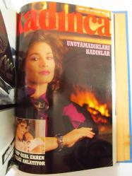 Kadınca Aylık Kadın Dergisi 1986 CİLT 1 - Ocak/Haziran 1986, 6 Sayı