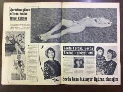 FOTO MAGAZİN, RADYO, SİNEMA ve EĞLENCE DERGİSİ(MECMUASI) - 1960'LAR- SAYI:* - AYHAN ÖZIŞIK - ZEKİ MÜREN - SEVİM TANÜREK - MUZAFFER TEMA ve AİLESİ - DANSÖZ NECLA ATEŞ - EKREM BORA - LEYLA SAYAR - AYLA ALGAN - KUZEY VARGIN - TÜLİN ELGİN - NURİ SESİGÜZEL ve AİLESİ - ALİYE AKKILIÇ - NEZAHAT BAYRAM - GÖNÜL YAZAR'IN KALEMİYLE İSTANBUL GECELERİ, GÖNÜL AKKOR, YILMAZ AKAR, ŞÜKRÜ GÜLESİN, TARIK GÜRCAN, AYTEN ÇANKAYA, LOS MOCHUCOMBOS - VURAL CANTÜRK - HÜSEYİN CENDERE - SELMA GÜNERİ - TÜLİN KORMAN - NURİ SESİGÜZEL - FERDA FERDAĞ, SEVDA FERDAĞ'I ŞİKAYET ETTİ - NİHAL KÖKNAR - DİŞ DR. ALAEDDİN PALANDÖKEN - NEVZAT ATLIĞ - DARIO MORENO - SADİ HOŞSES