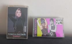 2 KASET BİRDEN YONCA EVCİMİK. 1-ABONEYİM, 2-KENDİNE GEL. KONDİSYON YÜKSEK KOLEKSİYONLUK