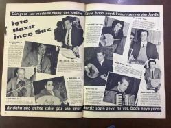 FOTO MAGAZİN, RADYO, SİNEMA ve EĞLENCE DERGİSİ(MECMUASI) - 1960'LAR- SAYI:* - GÖNÜL AKKOR 24'ÜNCÜ YAŞINA 24 DOSTUNU ÖPEREK GİRDİ - NURİ SESİGÜZEL & SEVİM TANÜREK - SEVİM TUNA RÖPORTAJI ve FOTOĞRAFLARI - GÖKSEL ARSOY - GÖNÜL YAZAR'IN KALEİMDEN İSTANBUL GECELERİ - MUSTAFA KANDIRALI - KAMİL HAZNEDOR - ESİN ÖZGENER - ELHAN ÖZGENER - GÜL PINAR - GANİ TURALI - METİN TOKER - AZİZ BORAVALI - ADNAN TANIK - DR. MUHARREM GÖKMEN - AYSEL COŞKUNER - GÖNÜL AKIN - SEVİM ŞENGÜL - MUZAFFER AKGÜN RÖPORTAJI - HÜLYA KOÇYİĞİT - EROL TEZEREN - ORHAN GÜNŞİRAY - BERTAN ALYÜZ - İBRAHİM ÖZORAL - NAZİF GİRGİN - MUSTAFA KANDIRALI - POLAT TEZEL - İSMAİL ŞENÇALAR - SAFİYE AYLA - GÜNERİ TECER
