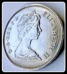 1981 - 25 Yeni Pens (25 New Pence) İNGİLTERE Kraliyet Düğünü Hatırası “ Prens Charles ve Lady Diana Düğünü) Hatıra Parası KM# 925 (YBMH81)